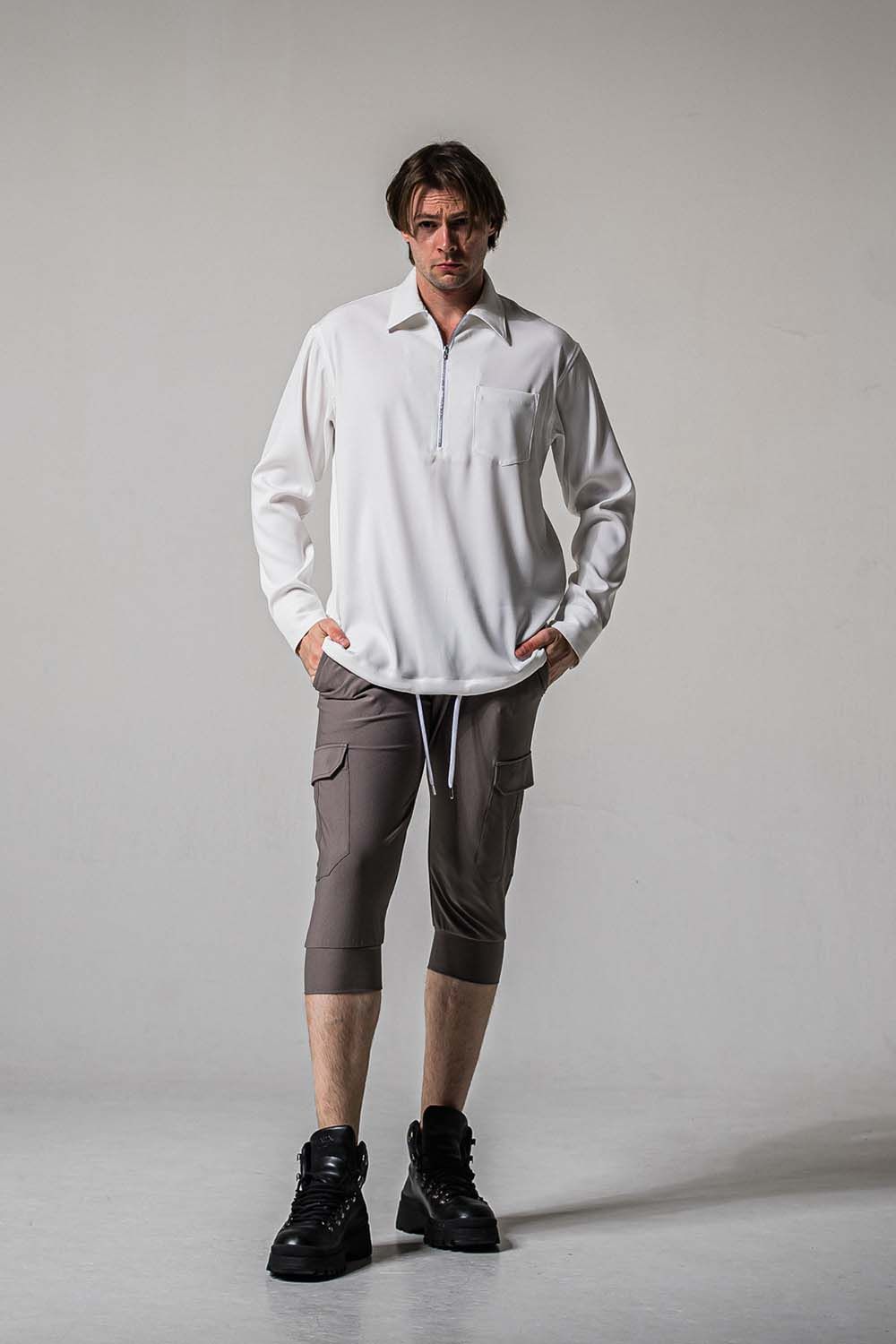 CARGO CROPPED PT / カーゴ クロップド ジャージパンツ