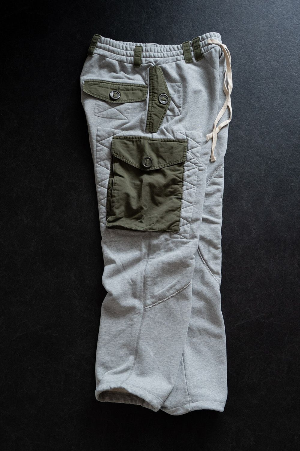 PARACHUTE SWEATPANTS / パラシュート スウェット パンツ リメイクパンツ