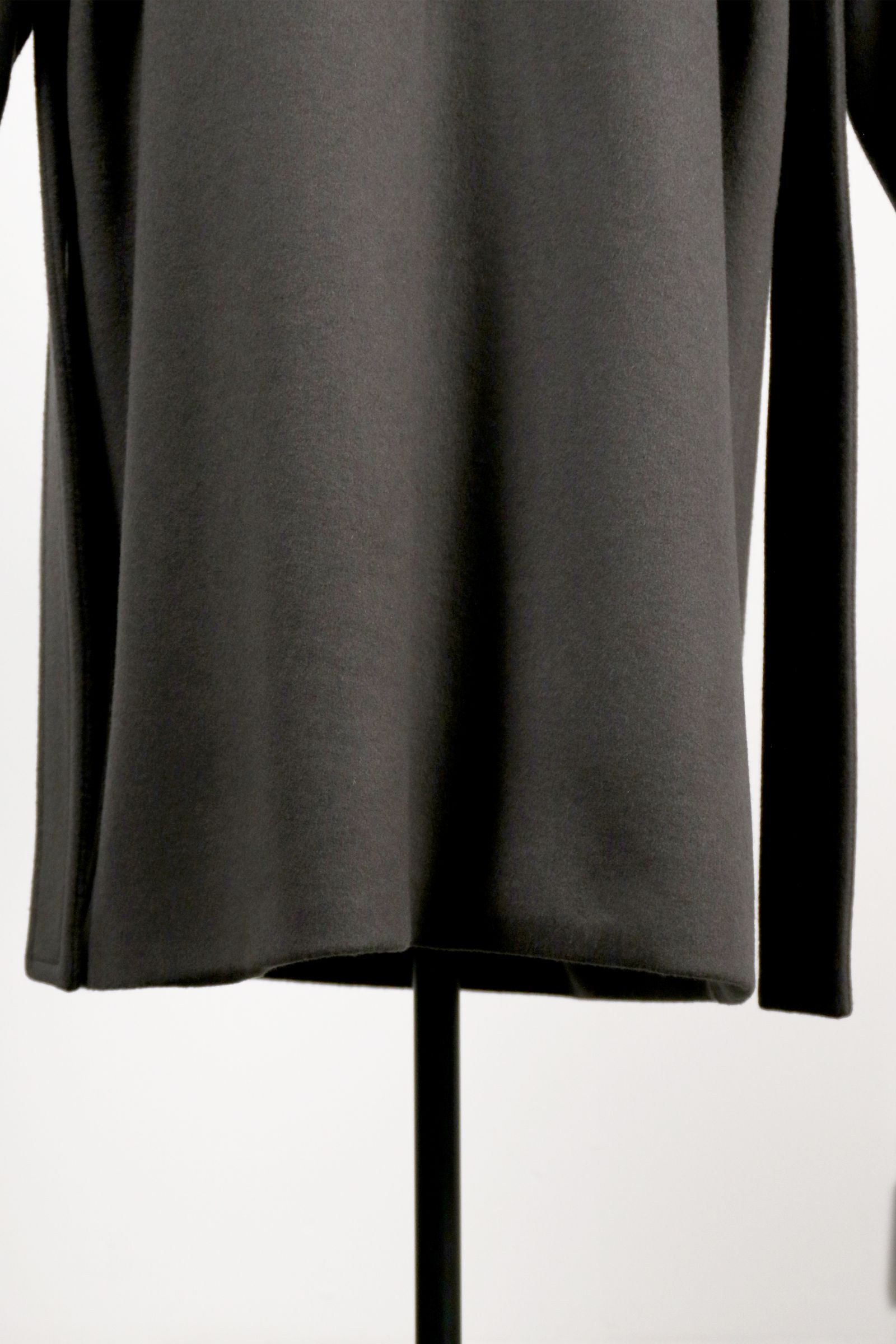 STAND COLLAR BELTED COAT / スタンド カラー ベルテッド コート