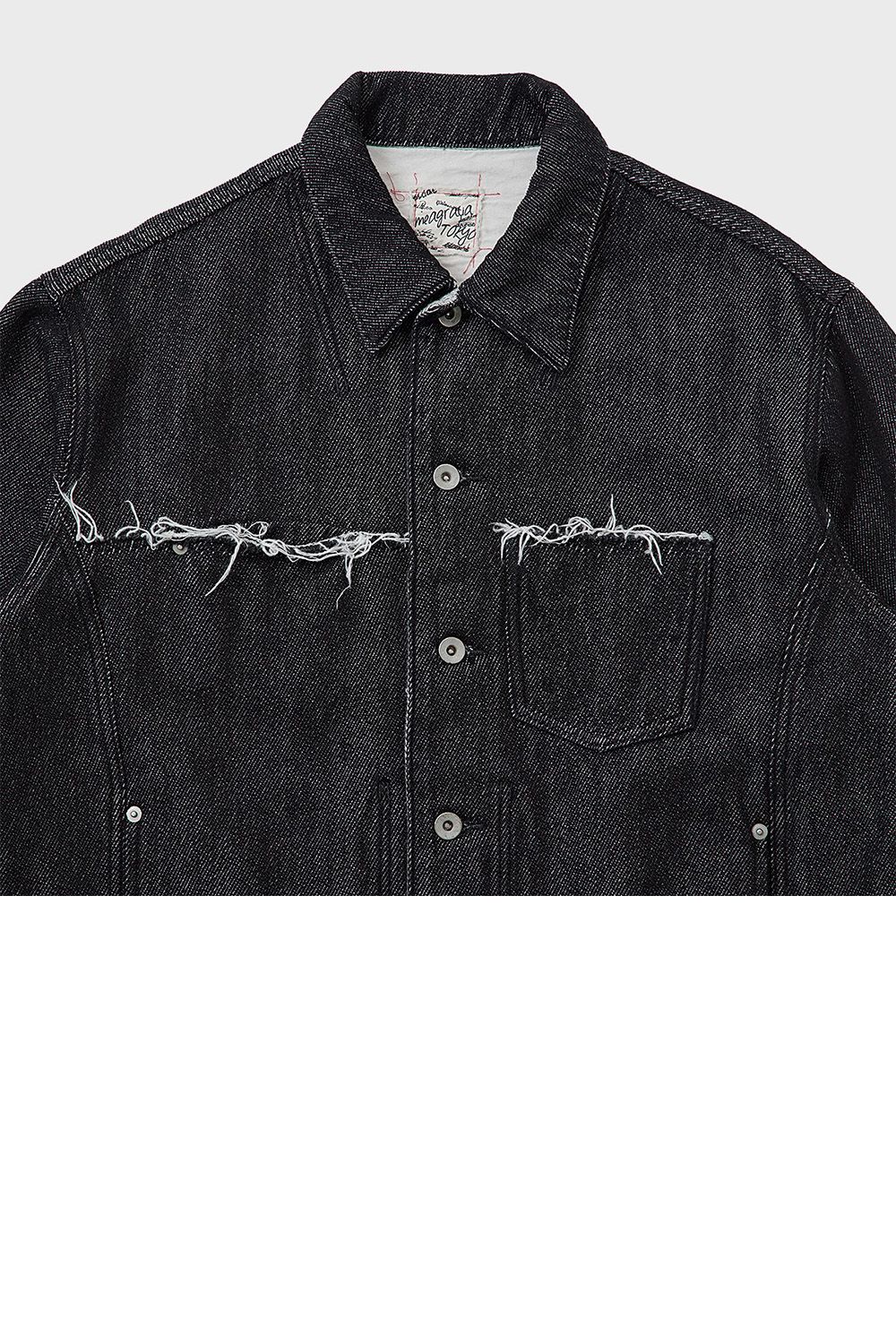 Loose yarn denim BL / ルーズヤーン デニム ブルゾン
