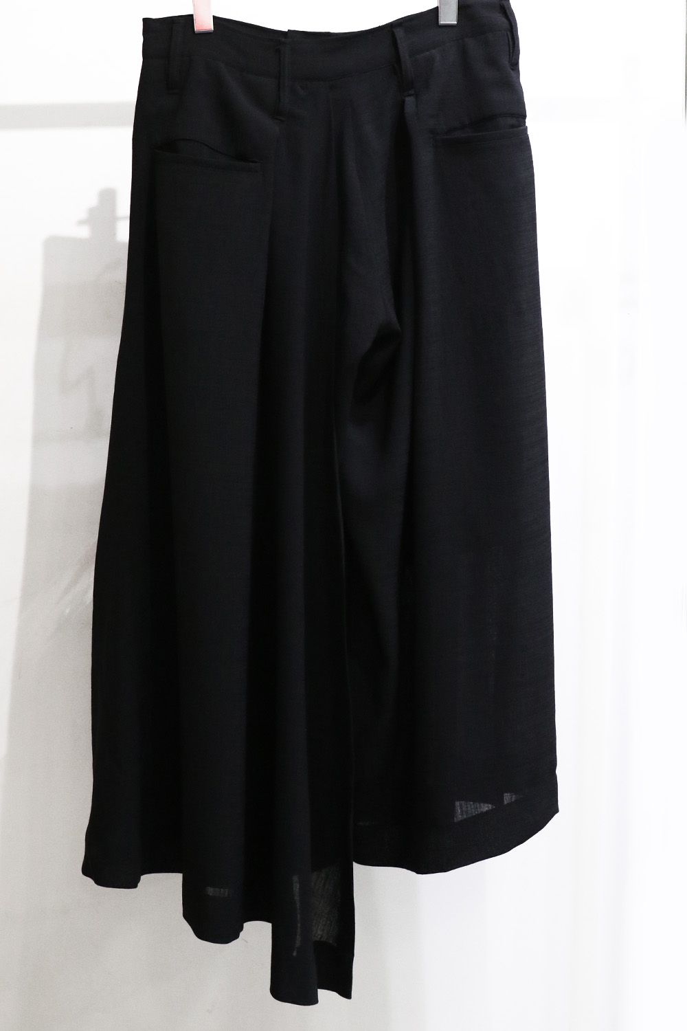 Voile Skirt Wide Tuck Slacks / ボイル スカート ワイド タック スラックス