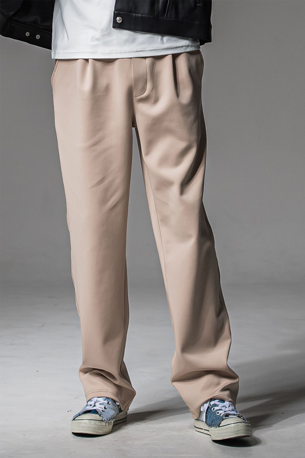 CHRIS EASY WIDE TUCK PANTS / クリス イージーワイドタックパンツ