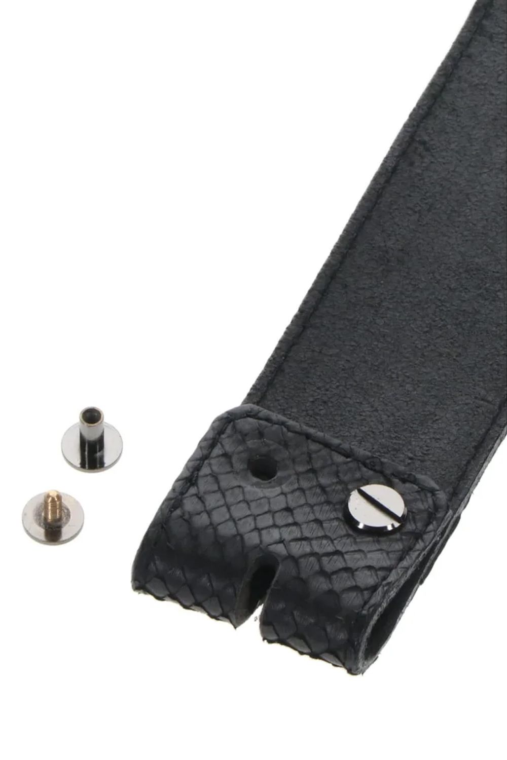 Python Belt / パイソンレザーベルト （バックル別売り）