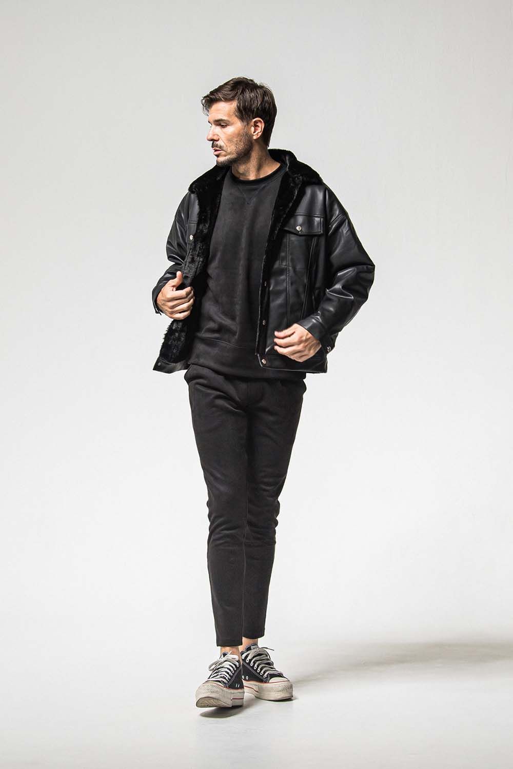 SUEDE DROP TRINER / スウェード ドロップ トレーナー