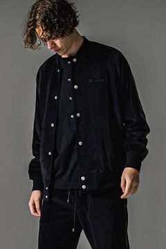 VELOUR VARSITY / ベロア バーシティ ジャケット