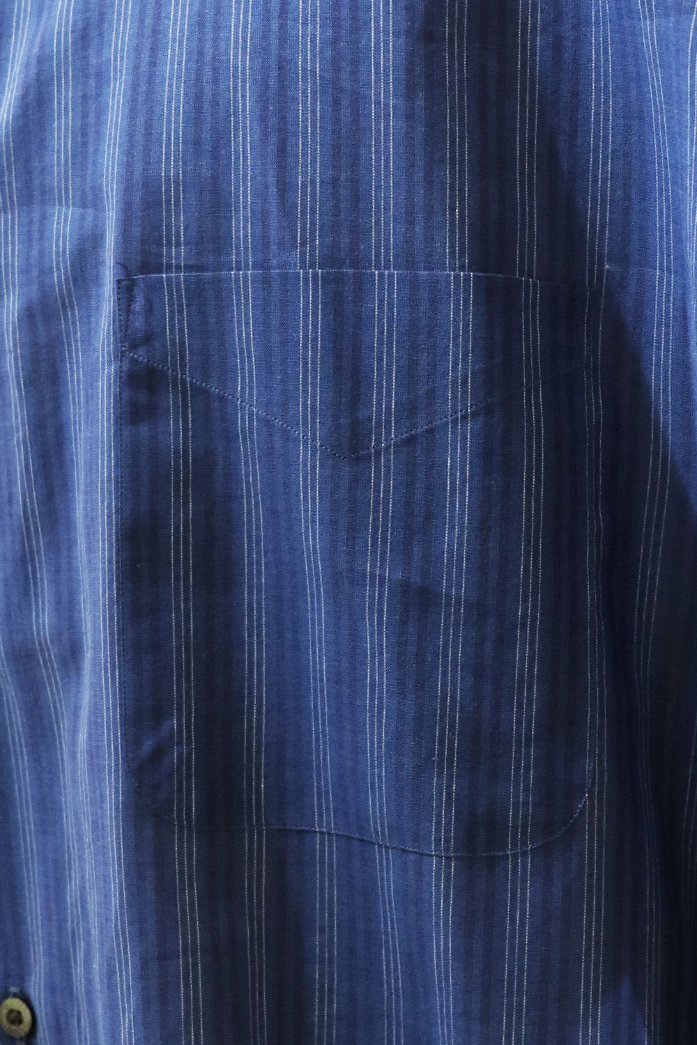 ORGANIC COTTON LOAN STRIPE COMFORT FIT SHIRT / オーガニック コットン ローンストライプ コンフォートフィット シャツ