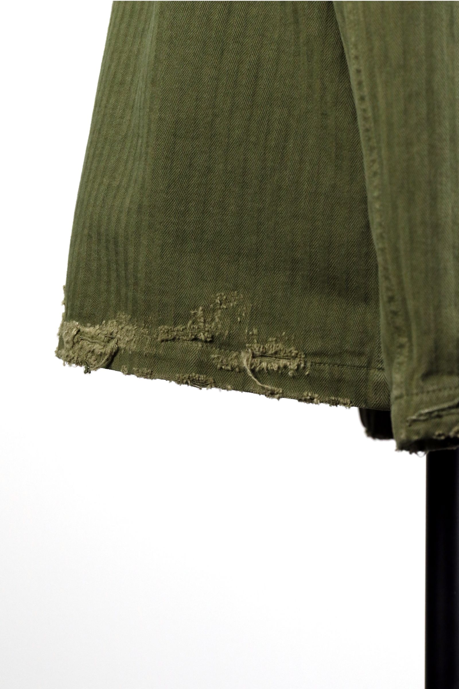 ORGANIC COTTON HERRINGBONE M-43 JACKET / オーガニックコットン ヘリンボーン M-43 ジャケット