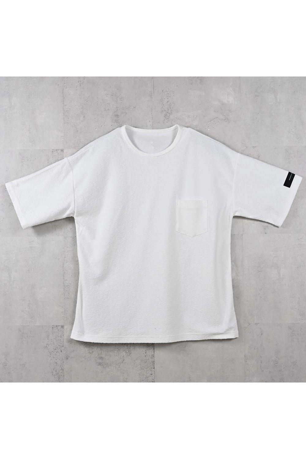 PILE OVER TEE / パイル オーバーサイズ ポケットTシャツ