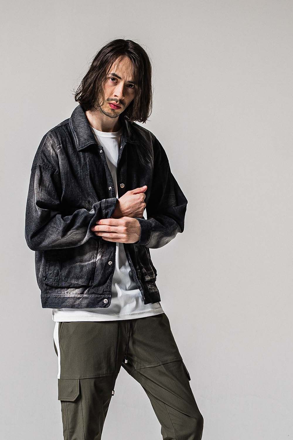 LDENIM AG FLIGHT JK / ライトデニム AG フライト ジャケット