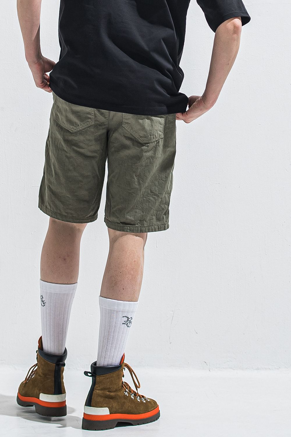 DOUBLE KNEE SHORTS / ダブルニー ショーツ