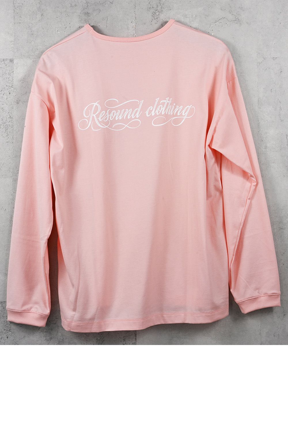 PIN ST RC OVER LONG SLEEVE TEE / ピンストライプ RC ロゴ  オーバー ロングスリーブ Tシャツ