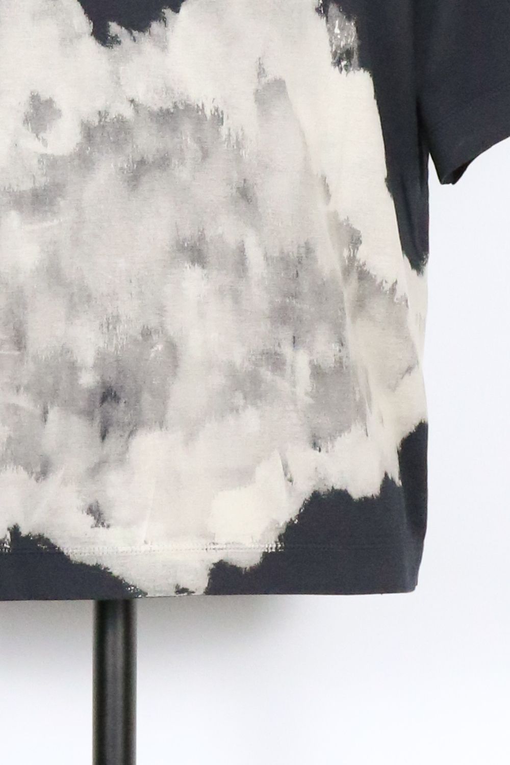 ORGANIC GIZA 80/2 KNIT COMFORT-FIT Tee "CLOUDY BLEACHING" / オーガニック ギザコットン ニット コンフォートフィット Tシャツ