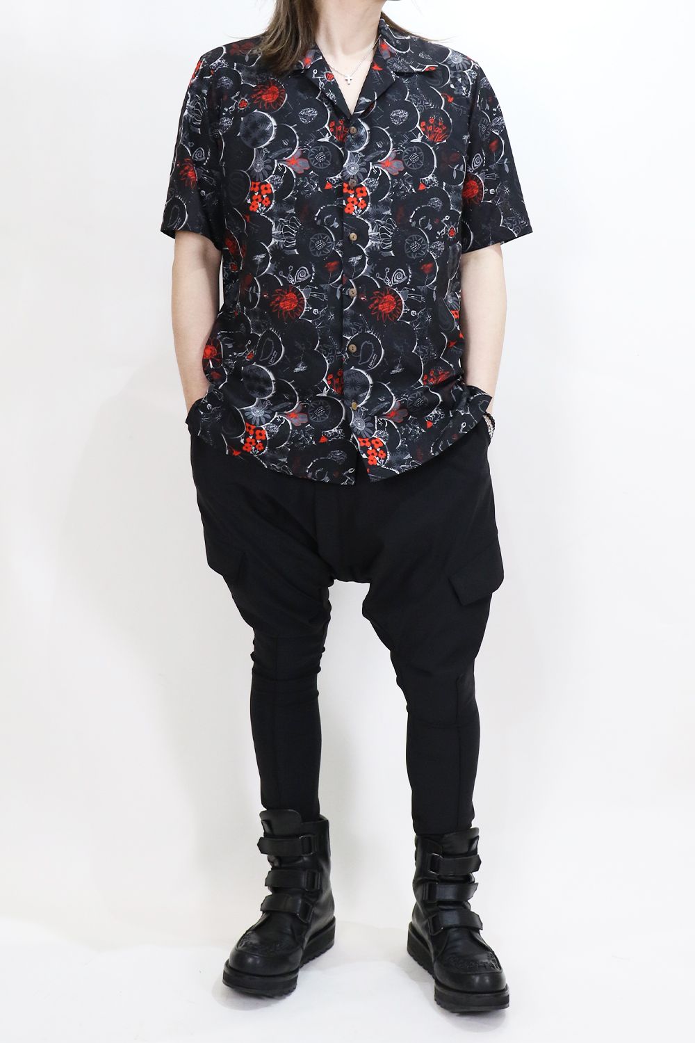 THE ONENESS - Obsidian EDEN ALOHA Shirt / オブシディアン