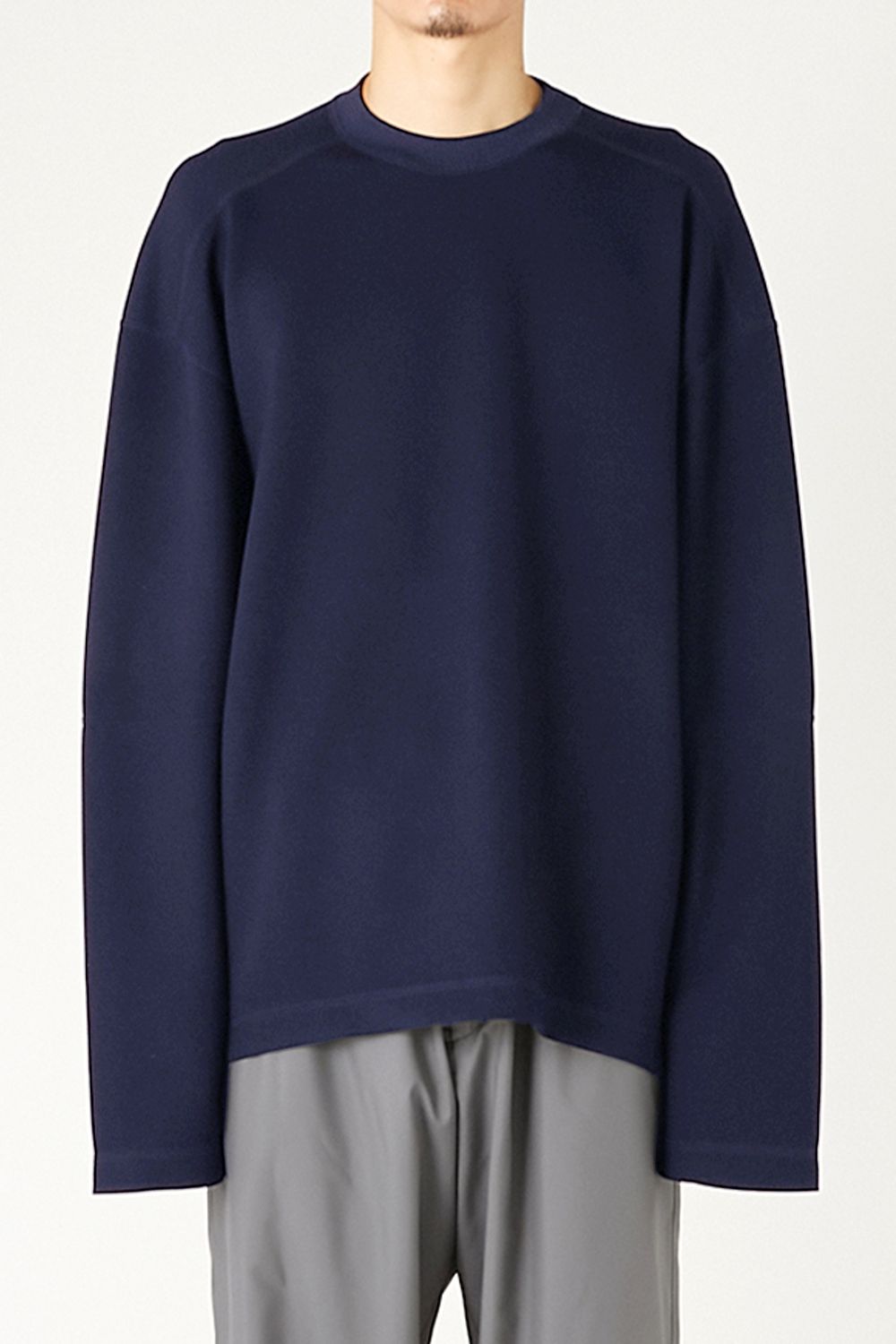 N.HOOLYWOOD TEST PRODUCT EXCHANGE SERVICE REVERSIBLE LONG SLEEVE T-SHIRT / エヌハリウッド テストプロダクトエクスチェンジサービス リバーシブル ロングスリーブ Tシャツ