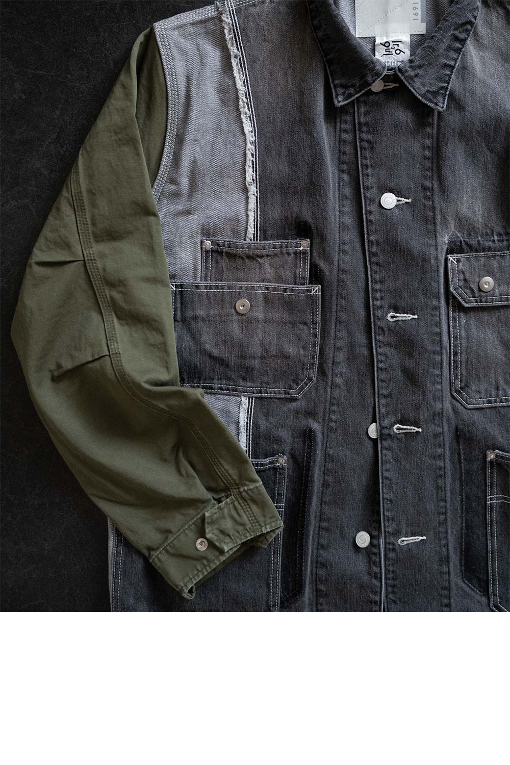 CENTER SEAM COVERALLS×M65 / センターシーム カバーオール M65 ドッキング