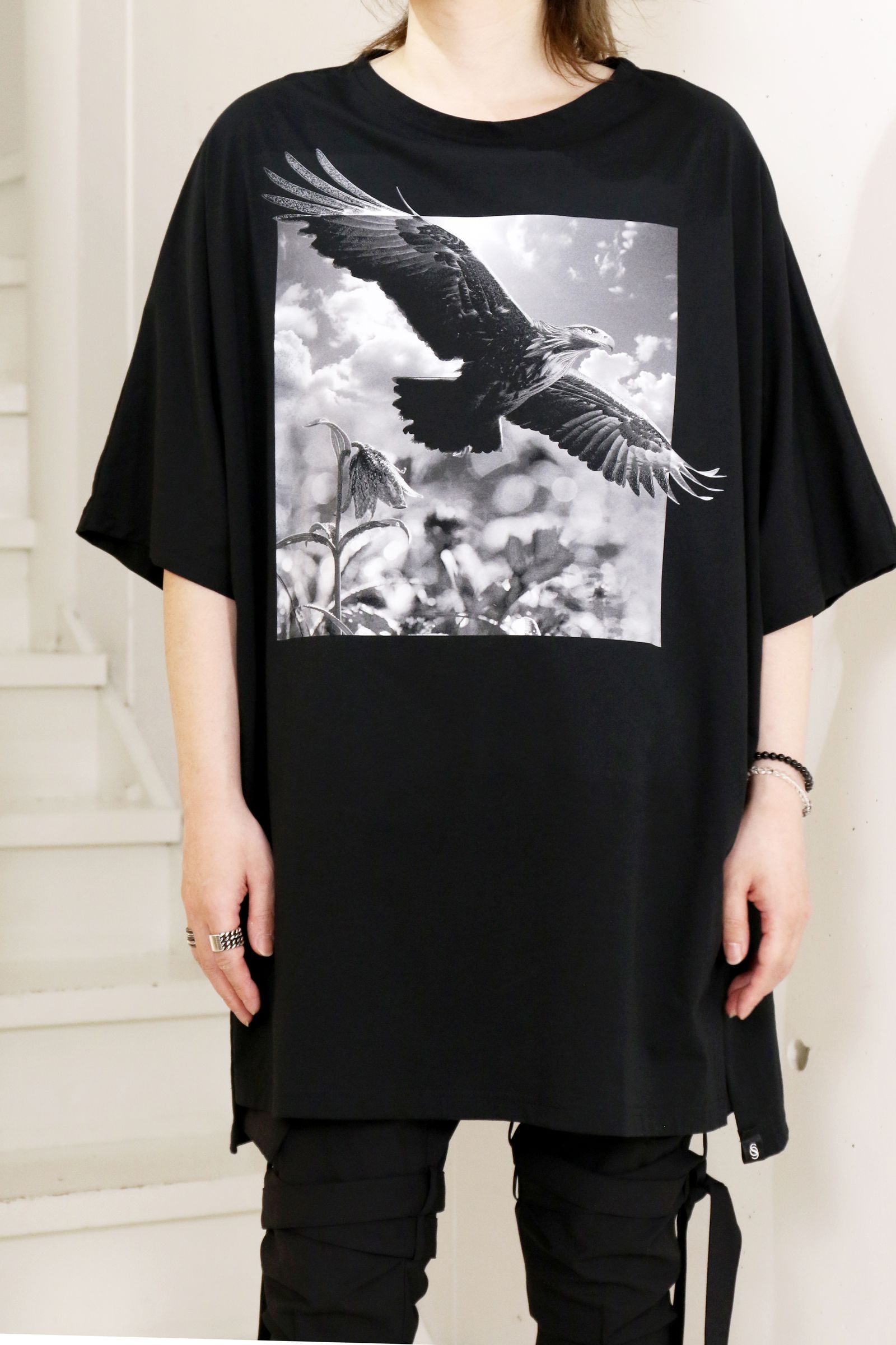 Boat Neck Dolman T-Shirt / ボートネック ドルマンスリーブ Tシャツ