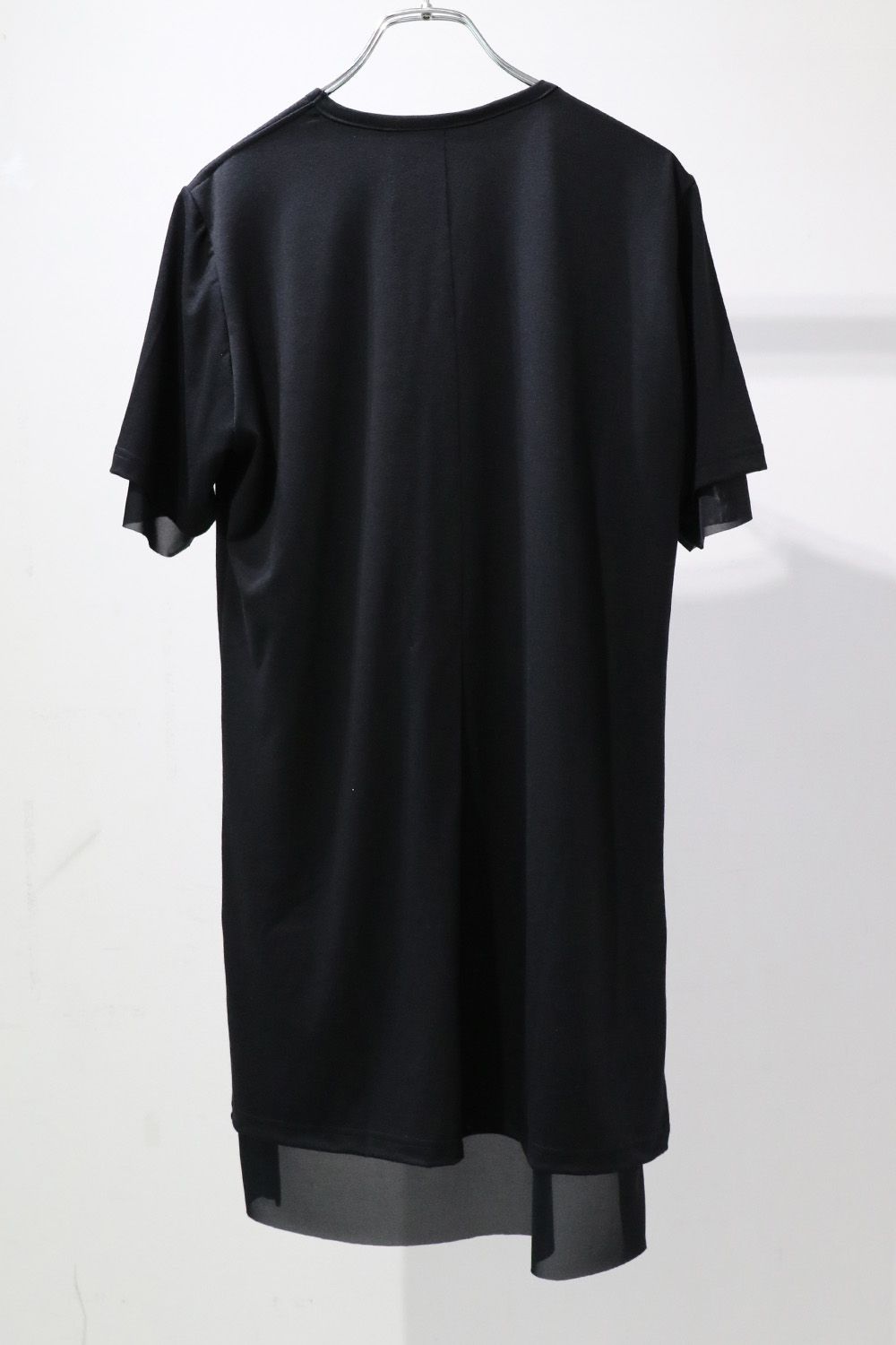BEATENJIKU+Lining Frill Layered T-Shirt / ベア天竺 フリルレイヤードTシャツ