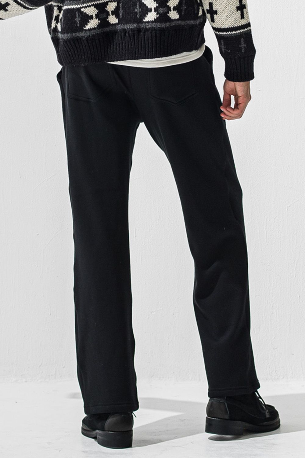 VELOURS FLEECE WIDE TUCK PANTS / ベロア フリース ワイド タックパンツ