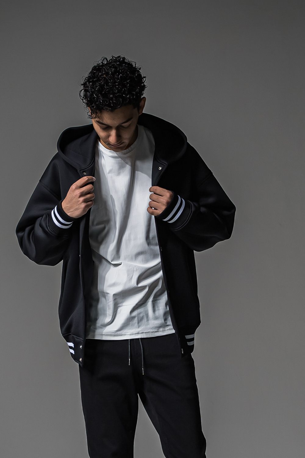 HD VARSITY HOODIE / ヘビーダンボール バーシティーフーディー