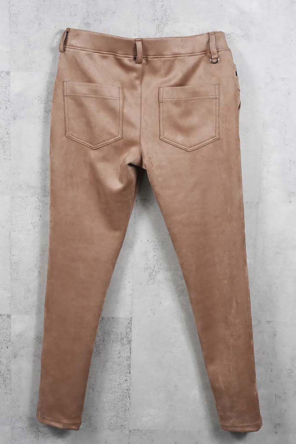 CHRIS EASY SUEDE TUCK PANTS / クリス イージー スウェード タックパンツ