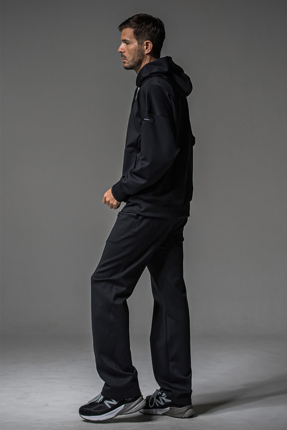 BACK ID LOOSE HOODIE / バックロゴ ルーズフーディー