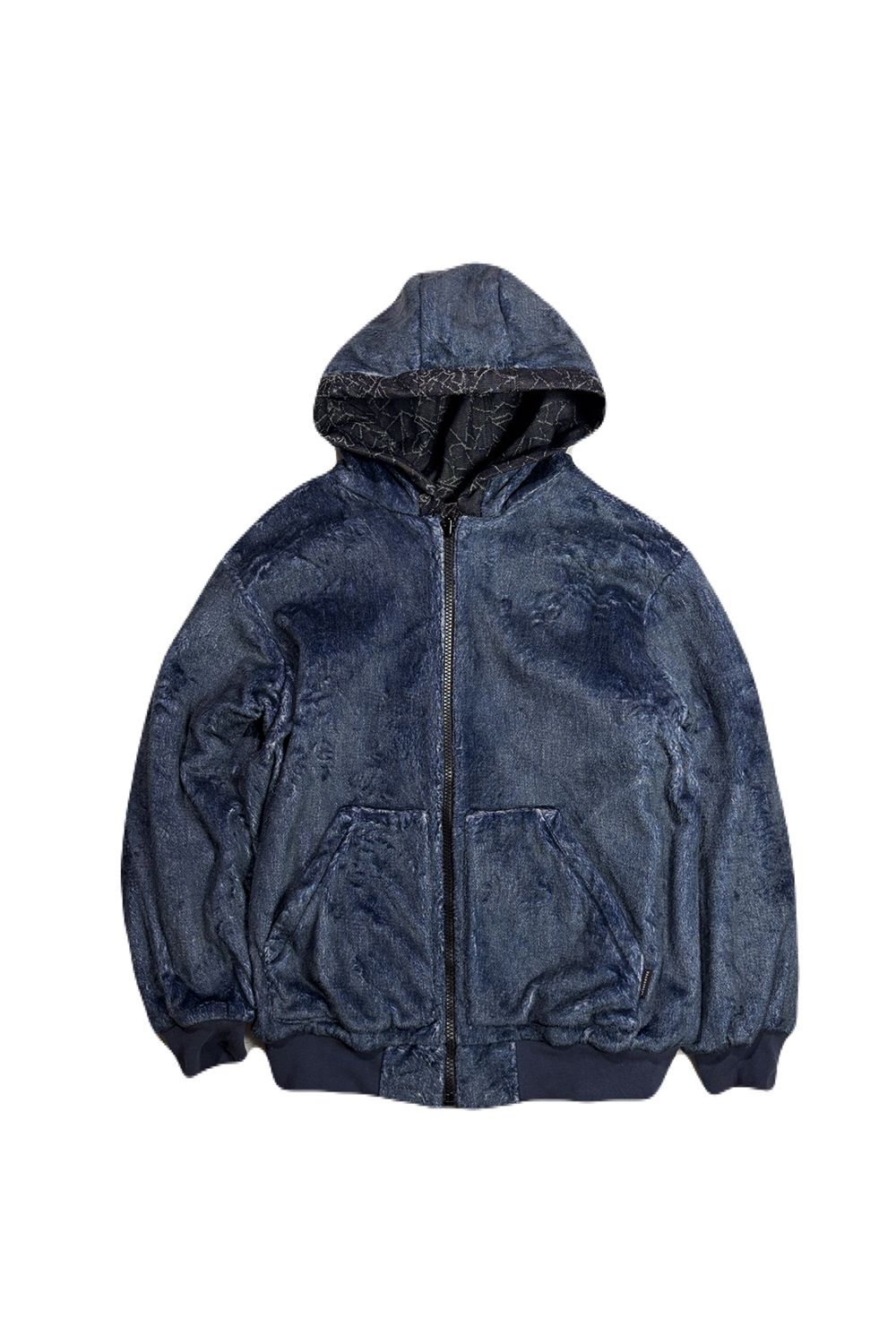 SPIDER JQD HOODIE / リバーシブル スパイダー ジャガード フーディ