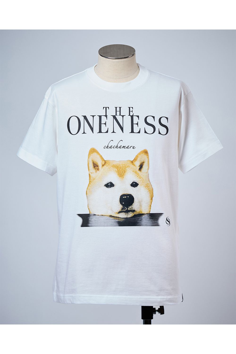 Organic Cotton T-Shirt / Super Givers × THE ONENESS  犬猫保護活動チャリティー Tシャツ