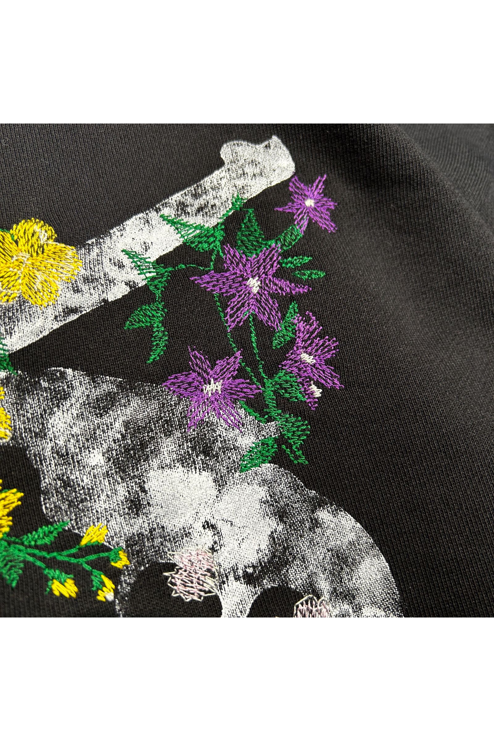 FLOWER GUN HOODIE / フラワー ガン フーディー