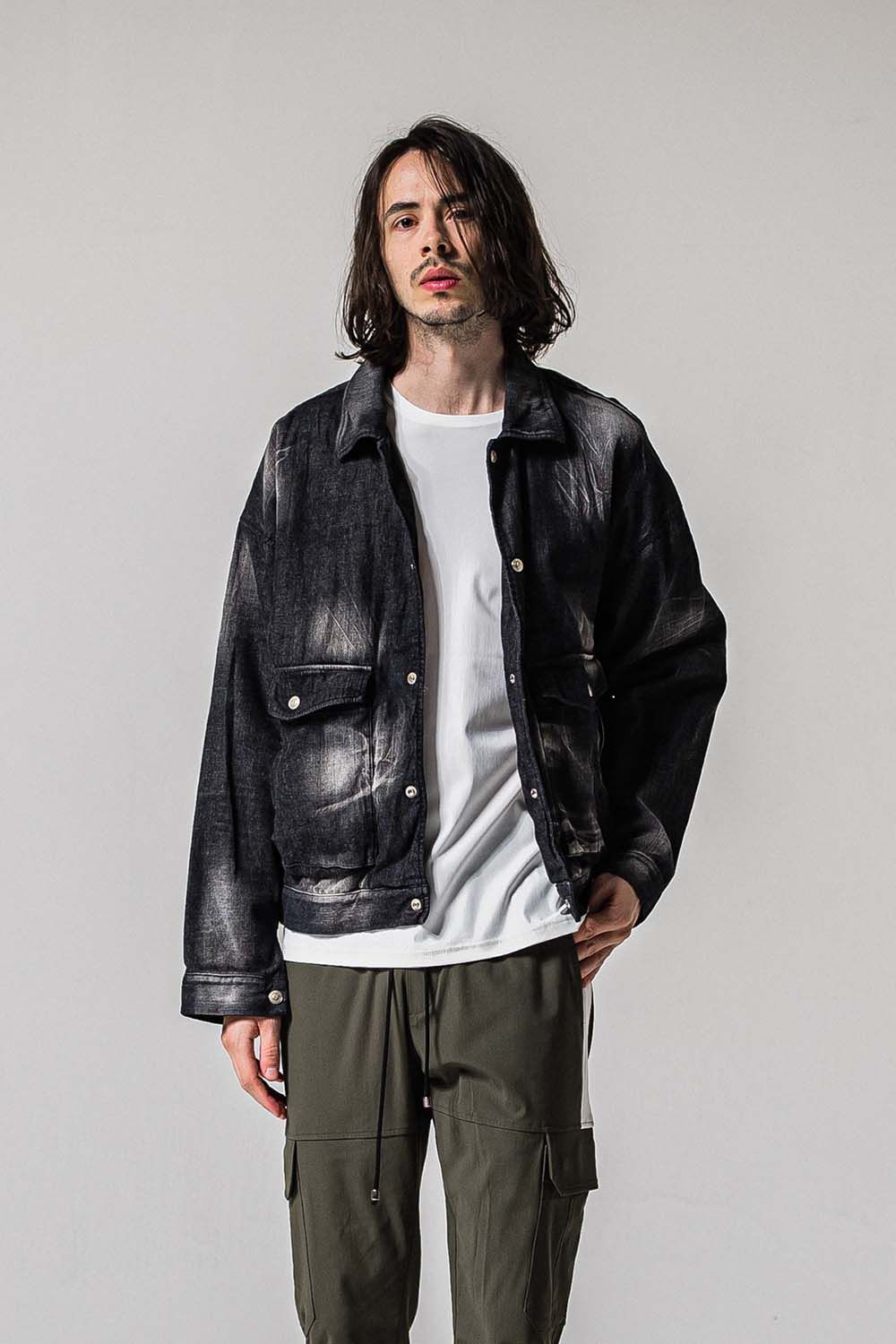 LDENIM AG FLIGHT JK / ライトデニム AG フライト ジャケット