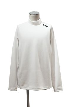 LS SIDE MESH  MOCK NECK T / ロングスリーブ サイドメッシュモックネック  ティー