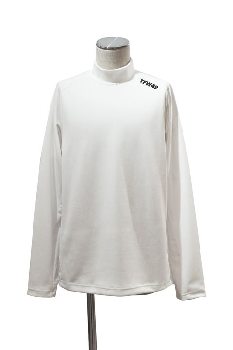 LS SIDE MESH  MOCK NECK T / ロングスリーブ サイドメッシュモックネック  ティー