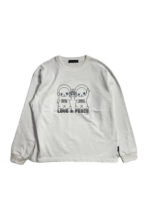 CHEEKEY PRINT L/S T / チーキー プリント ロングスリーブ Tシャツ