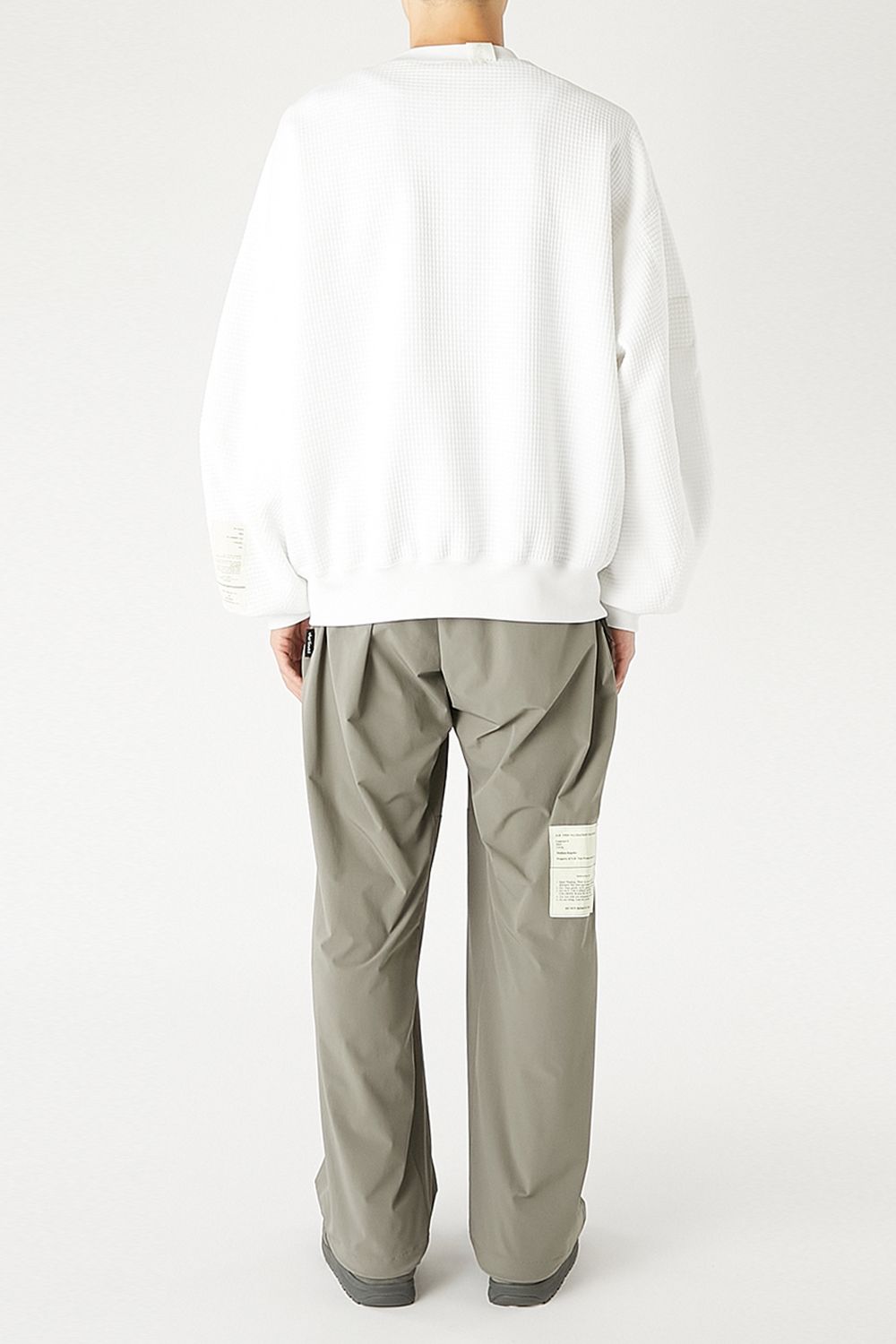 N.HOOLYWOOD TEST PRODUCT EXCHANGE SERVICE CREWNECK SWEATSHIRT / エヌハリウッド テストプロダクトエクスチェンジサービス クルーネック スウェットシャツ