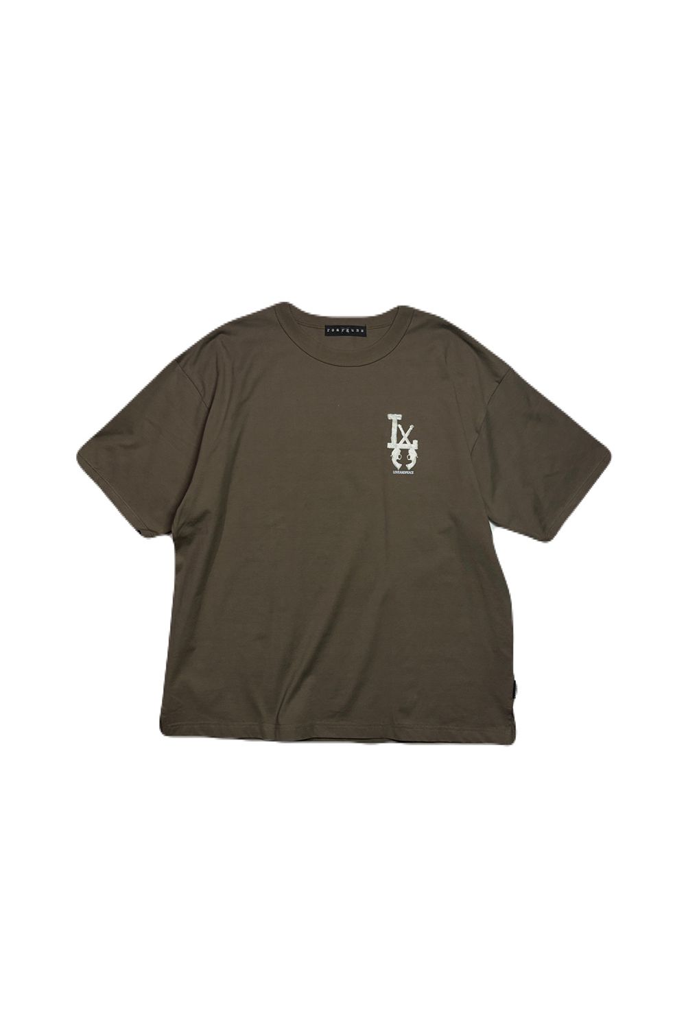 LA FAR PRINT S/S T / LA ファー フロッキープリント ショートスリーブ Tシャツ