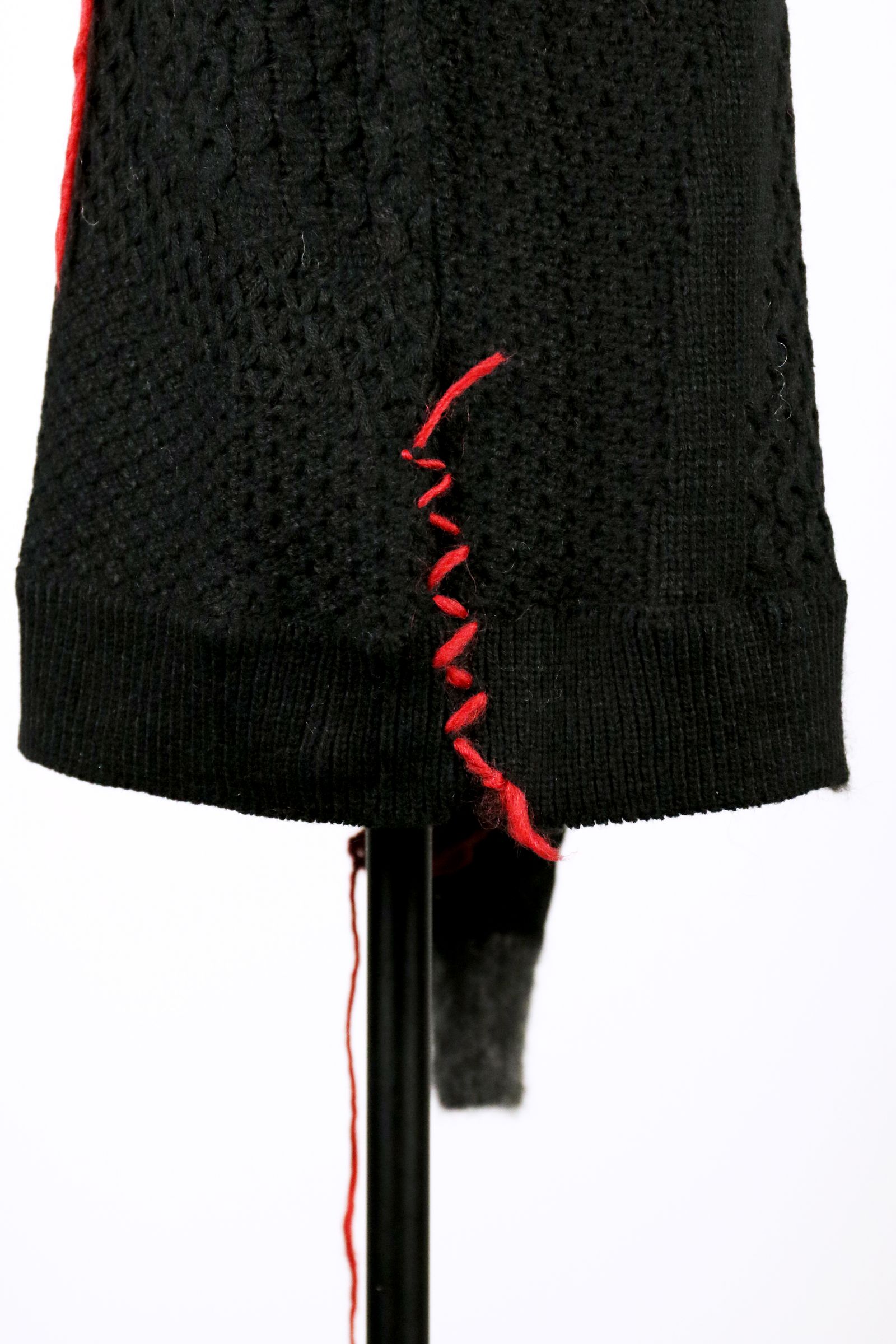 Mixed fur knit P/O / ミックス ファー ニット プルオーバー