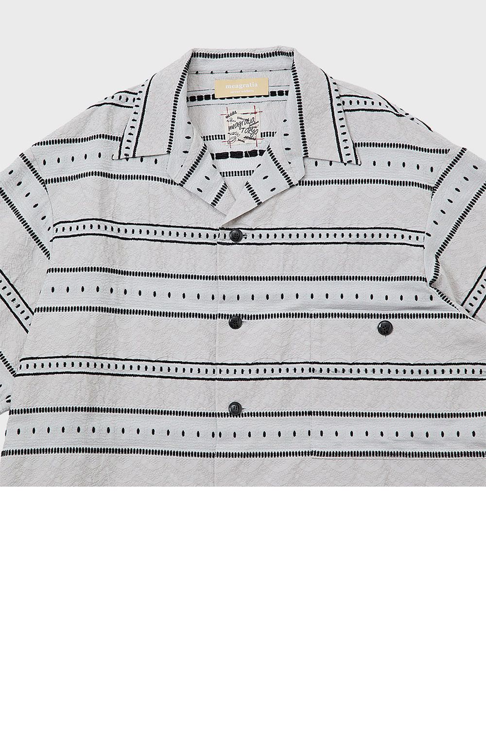 Mogol fabric S/S shirt / モール ファブリック ショートスリーブ シャツ