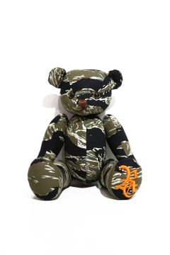 laid-back別注 TIGER CAMO TEDDY BEAR(M) / タイガー カモ デディ ベア