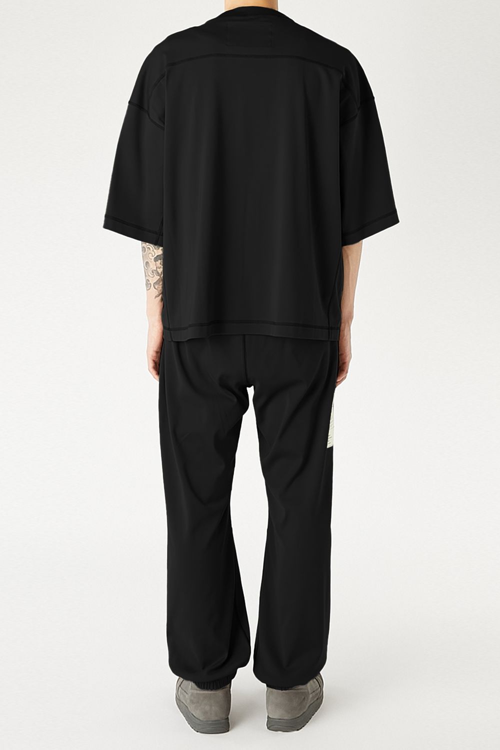 N.HOOLYWOOD TEST PRODUCT EXCHANGE SERVICE PANELED T-SHIRT / エヌハリウッド テストプロダクトエクスチェンジサービス パネル Tシャツ