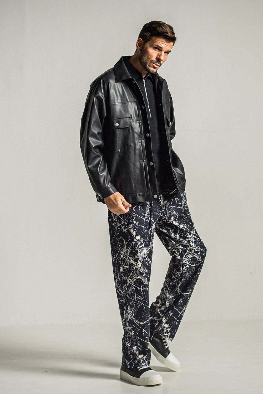 RESOUND CLOTHING - LEATHER OVER 2ND G / レザー オーバー 2ND
