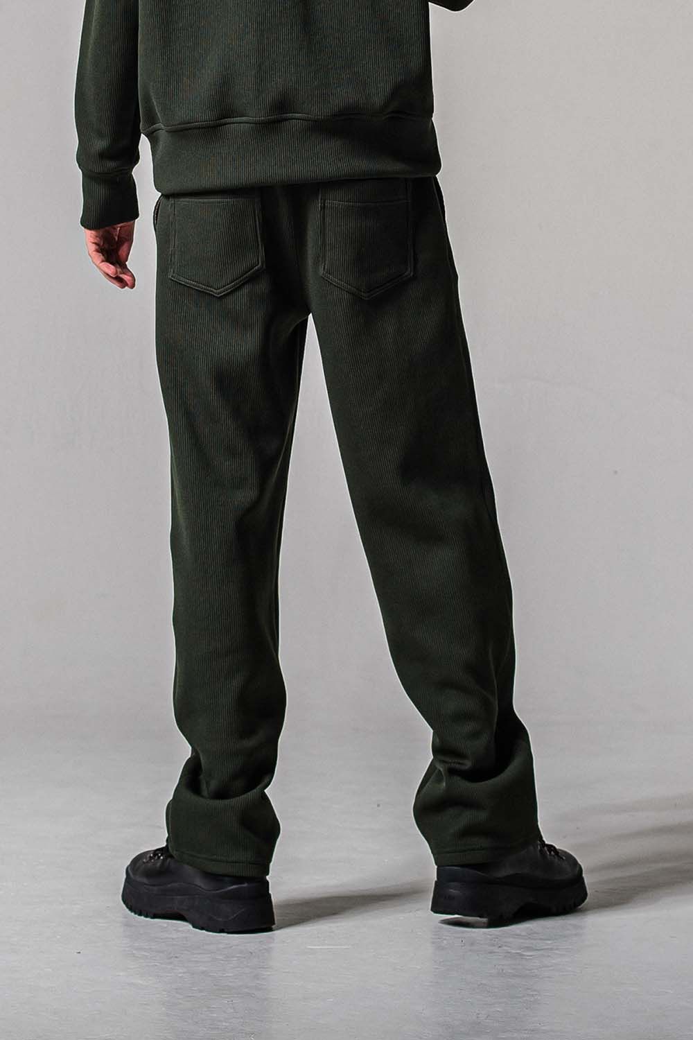 AZE WIDE TUCK PANTS / 畔編み ワイドタックパンツ