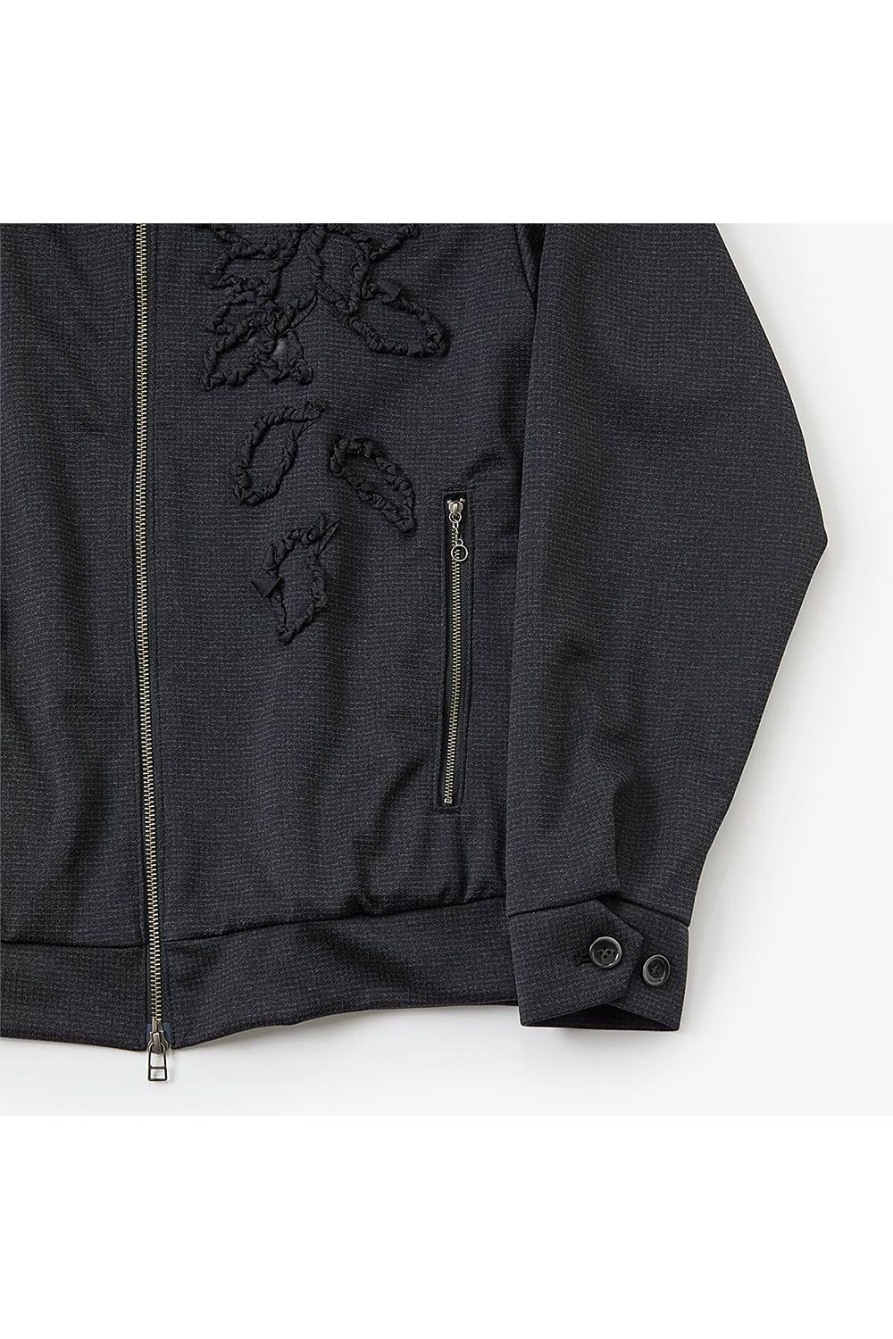 Tape embroidery track JKT / テープ エンブロイダリー トラック ジャケット