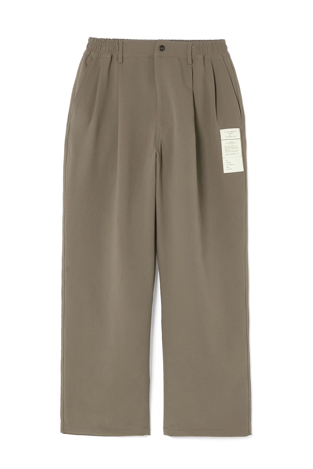 N.HOOLYWOOD TEST PRODUCT EXCHANGE SERVICE DOUBLE TUCK TROUSERS / エヌハリウッド テストプロダクトエクスチェンジサービス ダブルタック トラウザーズ