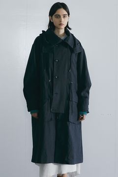 Cotton Linen Canvas coat / コットン リネン キャンバスコート