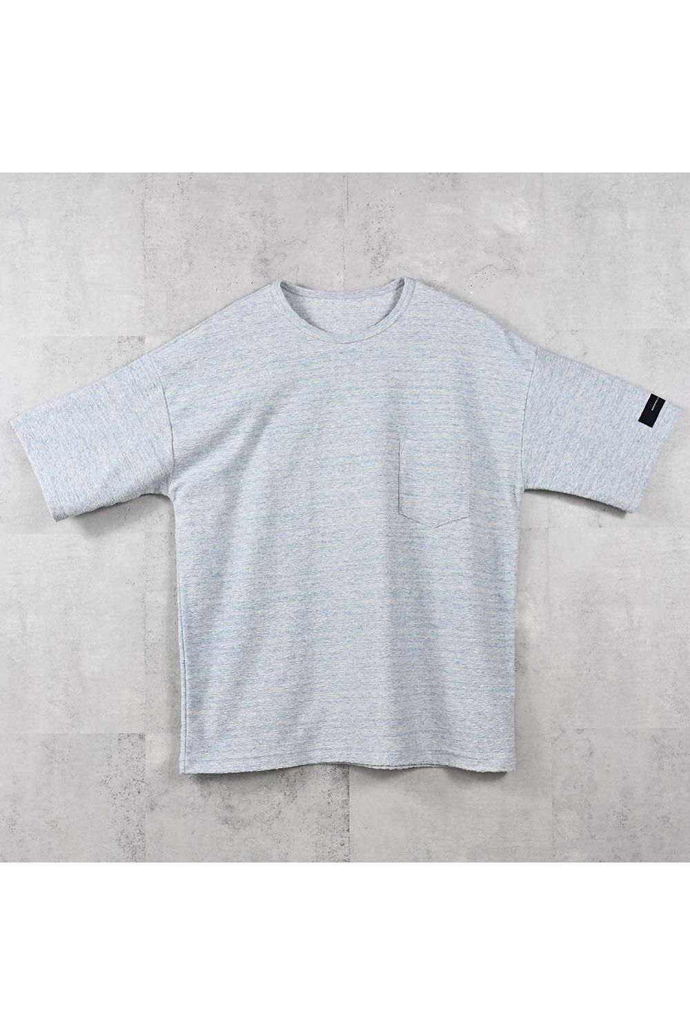 PILE OVER TEE / パイル オーバーサイズ ポケットTシャツ