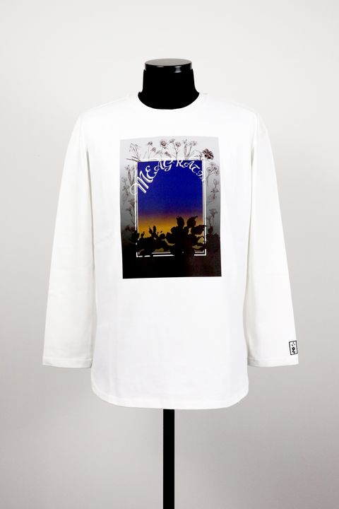 Print L/S Tee / プリント ロングスリーブ Tシャツ