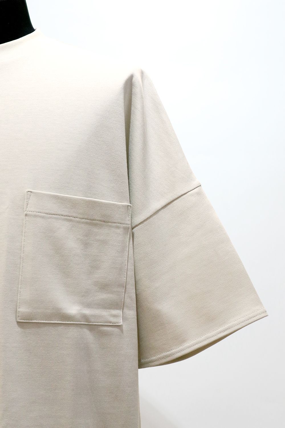 20//1 RECYCLE SUVIN ORGANIAC COTTON KNIT POCKET TEE / リサイクル スビン オーガニックコットン 度詰天竺 ポケット Tシャツ
