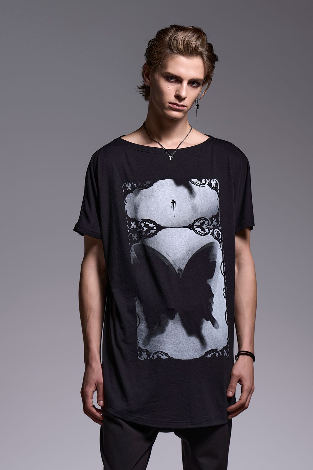 BEATENJIKU French Sleeve-T / ベア天竺 フレンチスリーブ Tシャツ