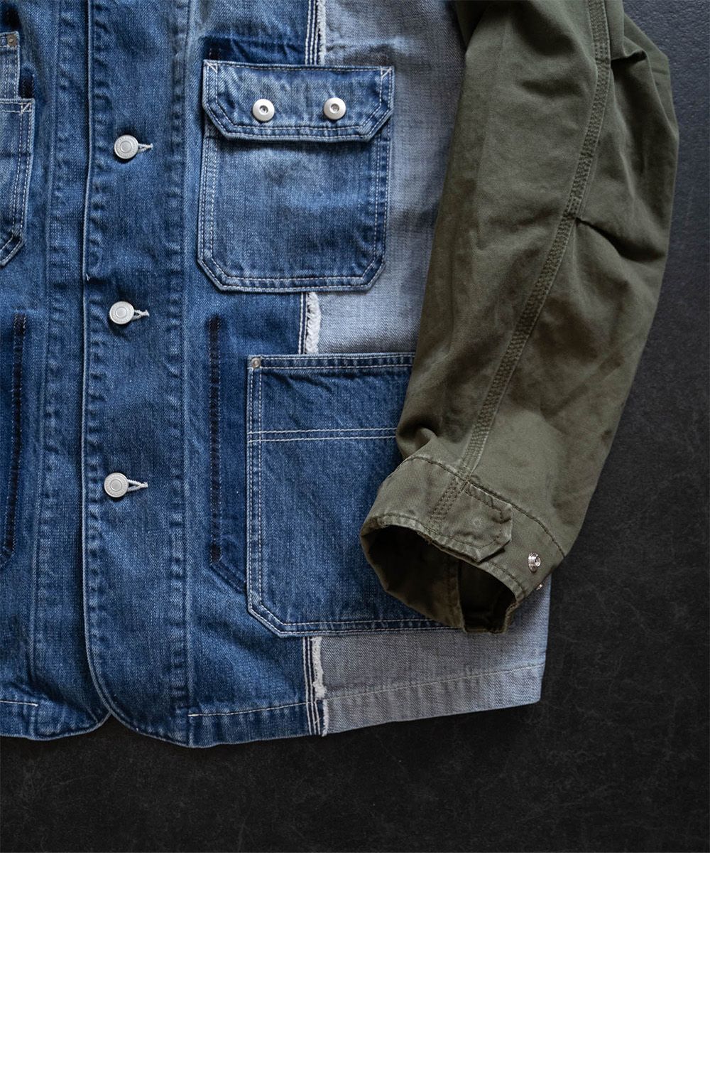 CENTER SEAM COVERALLS×M65 / センターシーム カバーオール M65 ドッキング