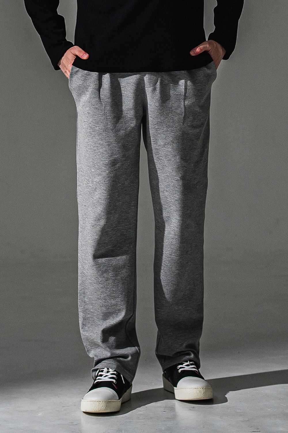 CHRIS EASY WIDE TUCK PANTS / ブリスターニット クリス イージー ワイドパンツ