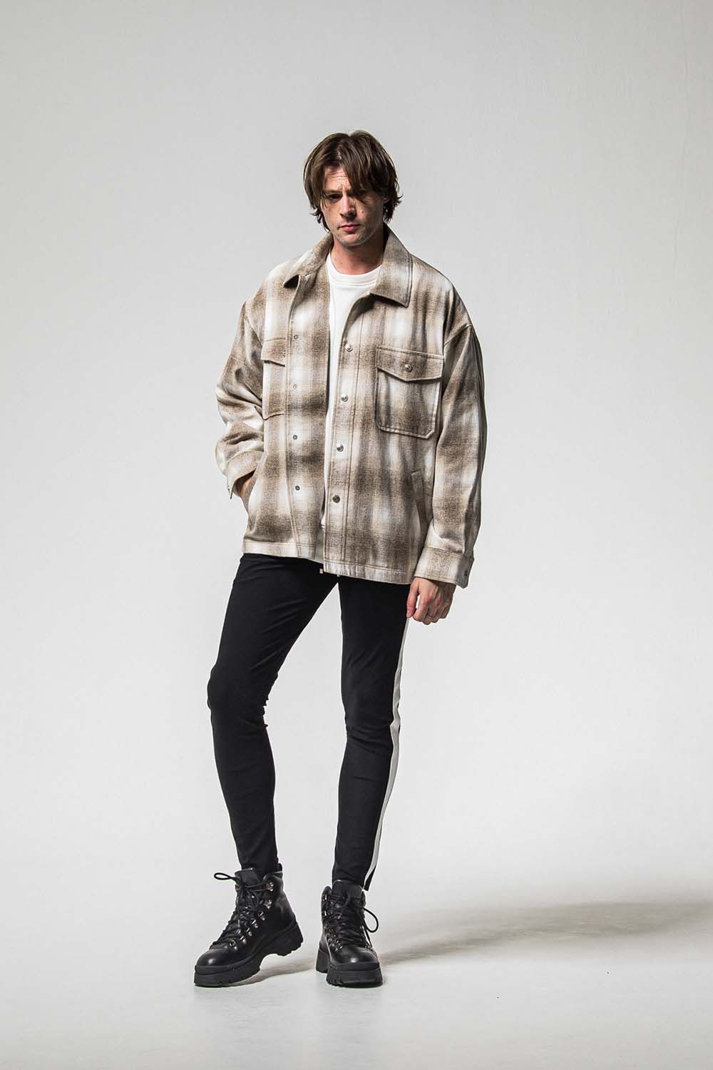 FLANNEL CHECK JK / フランネル チェック ジャケット